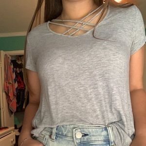 Grey Charlotte rouse T-shirt